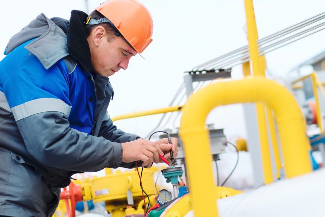 Professional inspection and diagnostics of the working condition of gas equipment.